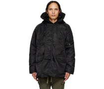 Black MIL Type N-3B Down Jacket