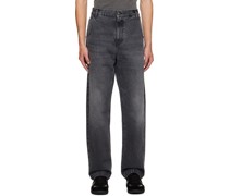 Gray Regular Jeans