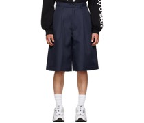 SSENSE Exclusive Navy Wide Shorts