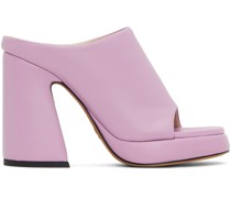 Purple Forma Platform Sandals