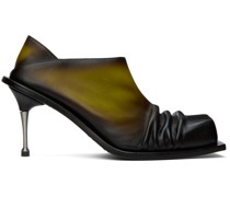 Brown & Yellow Convertible Heels
