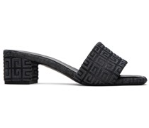 Gray 4G Heeled Sandals