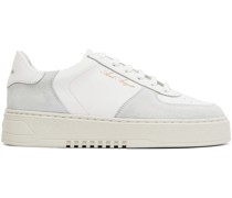 White & Gray Orbit Sneakers