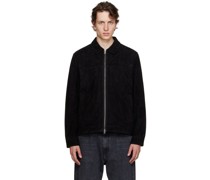 Black Harrison Leather Jacket