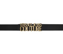 Black Couture Logo Belt