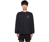 Black Oversized Long Sleeve T-Shirt