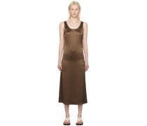 Brown Jerrica Midi Dress