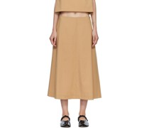 Taupe Sling Maxi Skirt