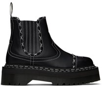 Black 2976 Gothic Americana Platform Boots