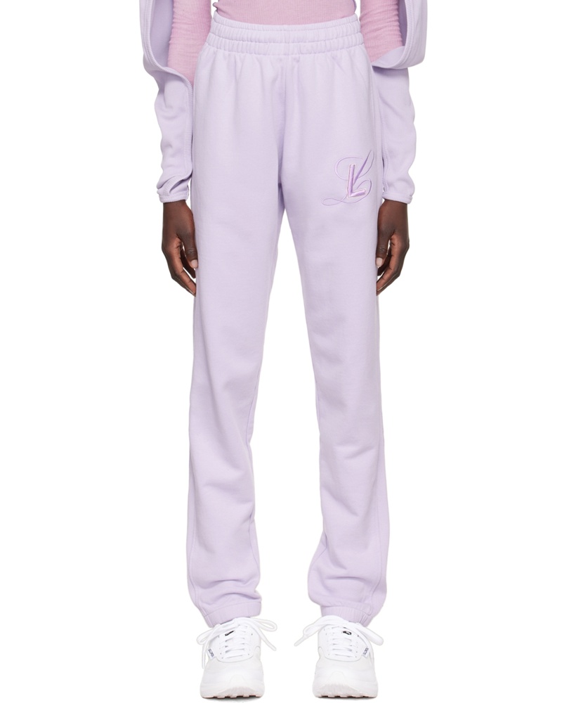 Luar Damen Purple Logo Lounge Pants
