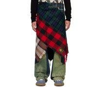 Multicolor Tartans Miniskirt
