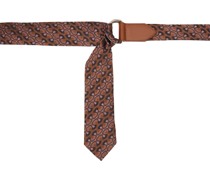 Multicolor Tie Belt
