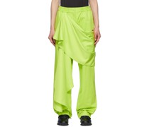 Green Cotton Trousers