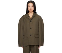 Brown Half Coat