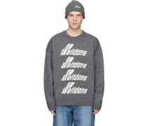 Gray Pile Sweater