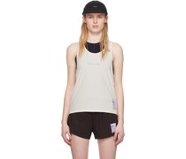 Off-White Perforated Tank Top