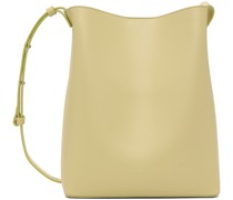 Yellow Sac Bucket Bag