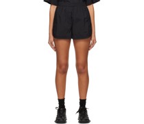 Black Drawstring Shorts