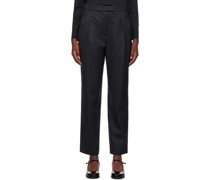 Navy Marion Trousers