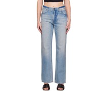 Blue Washed Jeans