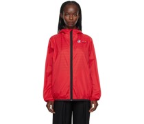 Red K-Way Edition Rain Jacket