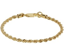 Gold Rope Chain Bracelet