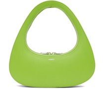 Green Baguette Swipe Bag