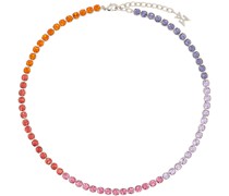 Multicolor Tennis Necklace