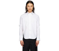 White Drawstring Shirt