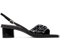 SSENSE Exclusive Black Drew Heeled Sandals