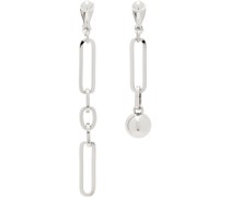 SSENSE Exclusive Silver Ali Clip-On Earrings