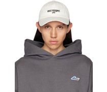 White Basic 1506 Logo Cap