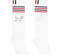White Hector Icon Athletic Socks