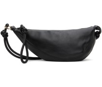 Black Knotted Pouch