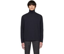 Black Winter Weight Turtleneck