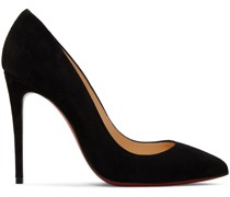 Black Suede Pigalle Heels