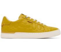 Yellow Lowline Signature Sneakers