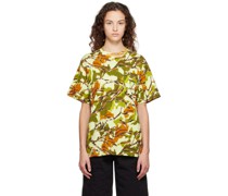 Green Embroidered T-Shirt
