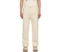 Khaki Dancing Ladies Trousers