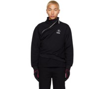 Black Zip-Up Turtleneck