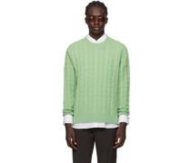 Green Jacquard Sweater