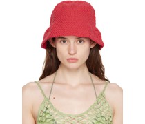 SSENSE Exclusive Red Jamur Hat