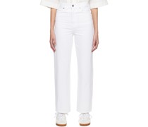 White 'The Shalbi' Jeans