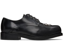 Black Studded Martlett Derbys