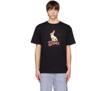 Black Santa Bunny T-Shirt