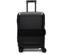 Black Bank Zip Suitcase