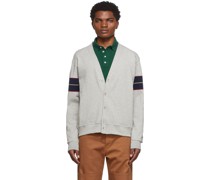 Grey Cotton Cardigan