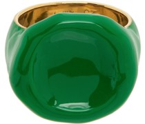 Green & Gold Seal Ring