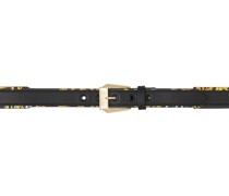 Black & Yellow Logo Belt