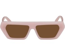 White Cut-Eye Fashion Sunglasses